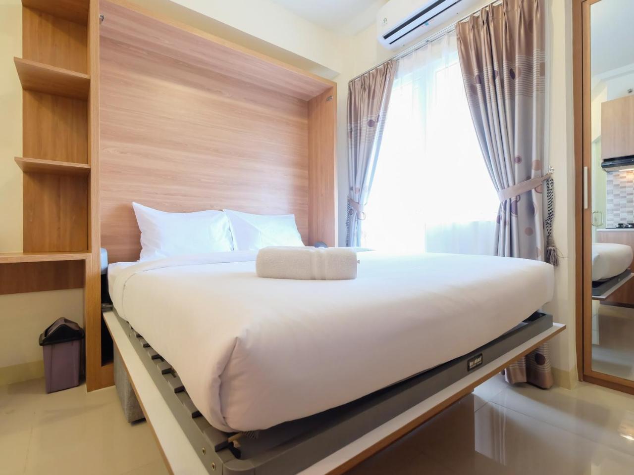 Modern Studio At Green Pramuka City Apartment Near To Shopping Center By Travelio Jakarta Eksteriør bilde
