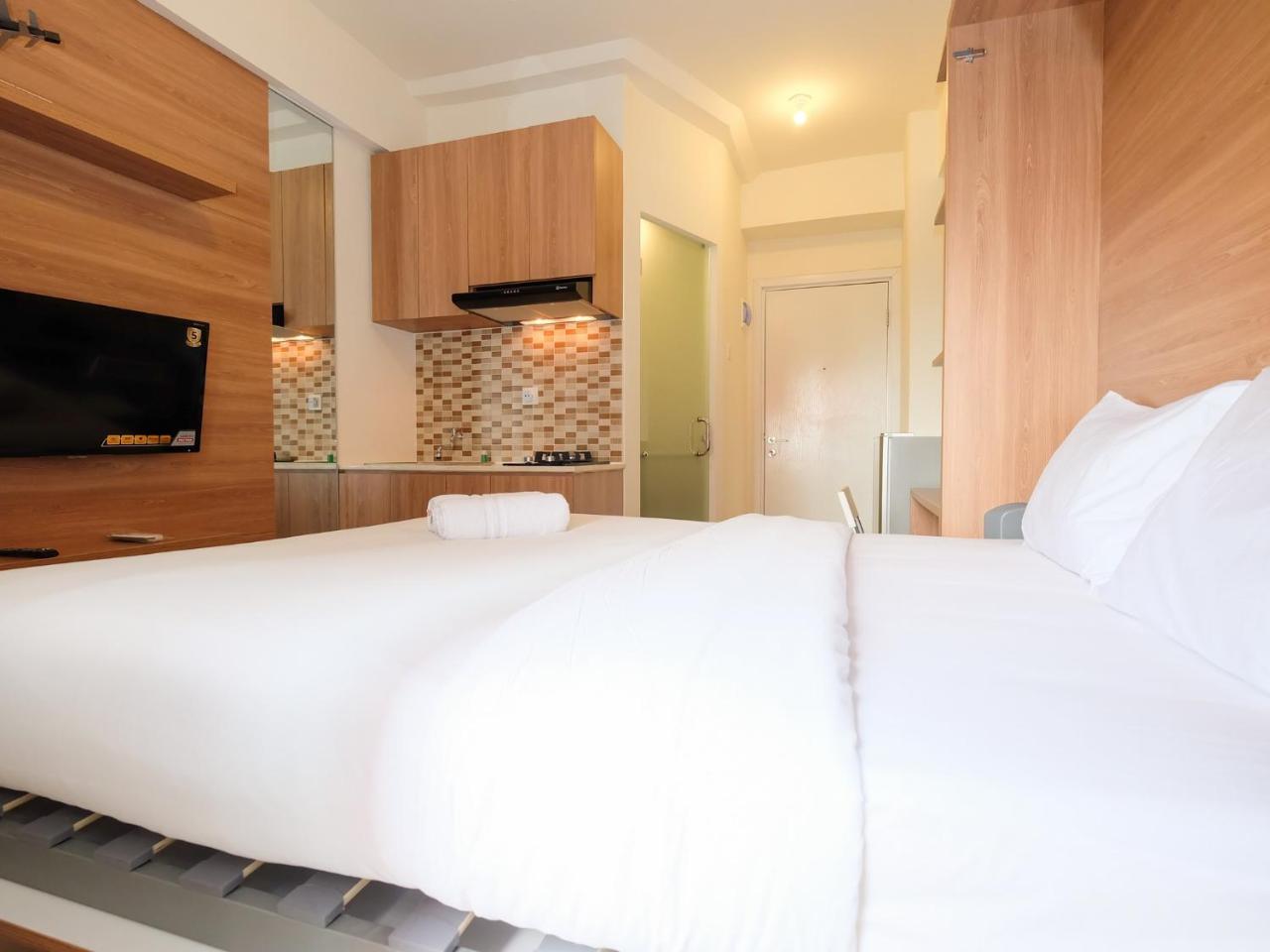 Modern Studio At Green Pramuka City Apartment Near To Shopping Center By Travelio Jakarta Eksteriør bilde